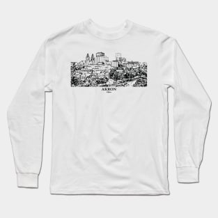 Akron - Ohio Long Sleeve T-Shirt